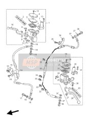 37PF58730000, Durite De Frein, Yamaha, 0